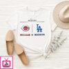 Cincinnati Reds Vs. Los Angeles Dodgers 2025 Al Wild Card Matchup T-Shirt