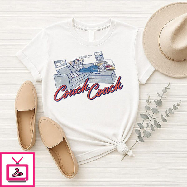 Couch Coach Big Third Down Coming Up T-Shirt