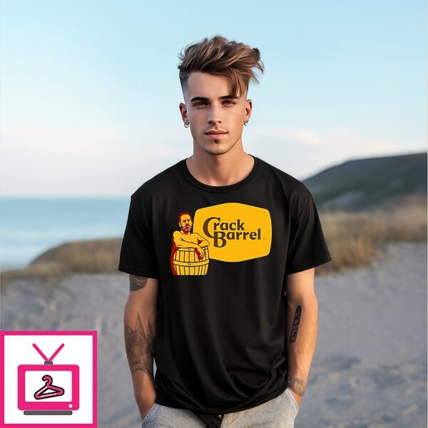 Cracker Barrel Hunter Biden Smoking Logo T-Shirt