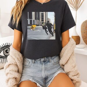 Cyclist Taunting Ice Agents T-Shirt Cyclist Taunting Ice Agents T-Shirt
