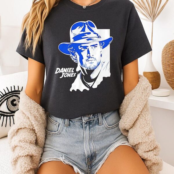 Daniel Jones Indianapolis Colts Indy Pose T-Shirt