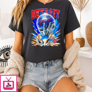 Detroit Pistons Gator Graphic T-Shirt