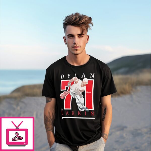 Detroit Red Wings Dylan Larkin Player Show T-Shirt