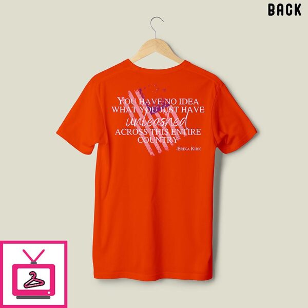Echoing Her Battle Cry Erika Kirk T-Shirt