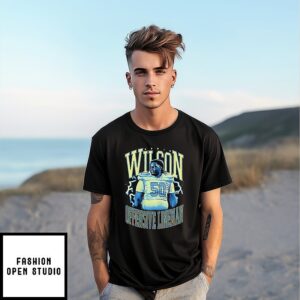 Edwin Wilson Offensive Lineman Retro T-Shirt Edwin Wilson Offensive Lineman Retro T-Shirt