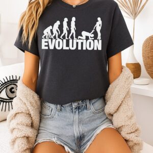 Evolution Man Kneeling Before A Woman T-Shirt Evolution Man Kneeling Before A Woman T-Shirt