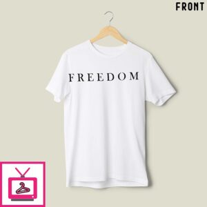 Freedom Echoing Her Battle Cry Erika Kirk T-Shirt Freedom Echoing Her Battle Cry Erika Kirk T-Shirt