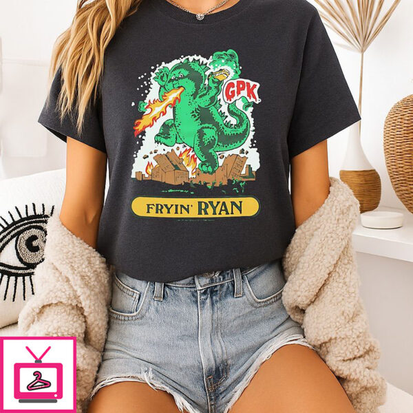 Garbage Pail Kids Fryin’ Ryan Halloween T-Shirt