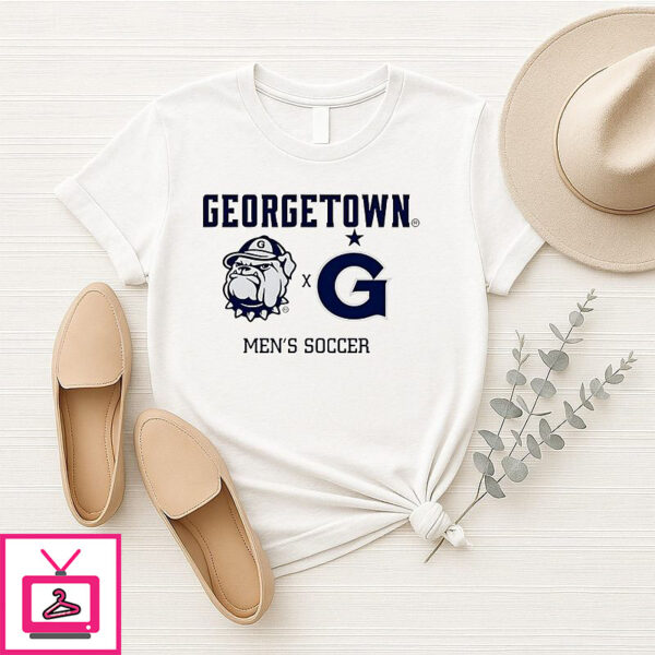 Georgetown Men’s Soccer 2025 Logo T-Shirt