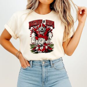 Georgia Bulldogs Vs Ole Miss Nightmare In Athens Mascot T-Shirt