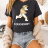Georgia Tech Yellow Football Player 8-Bit Techmo Bowl Touchdown T-Shirt