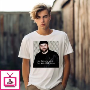 God Forbid A White Boy Get A Lil Motion Baker Mayfield Photo T-Shirt