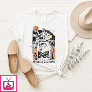 Grateful Dead Berkeley Grave Cream Halloween T-Shirt
