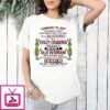 Grinch Christmas Thinking I’m Just A Spoiled Child Way Your First Mistake I’m Spoiled Grandson T-Shirt