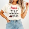 Grinch Hand Bitch I Will Put You In A Trunk And Help People Look For You Stop Playin With Me T-Shirt