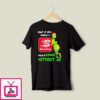 Grinch Santa Admit It Now Working At Speedway Logo Would Be Boring Without Me T-Shirt
