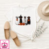 Halloween Brown Labrador Dog X Ghost T-Shirt