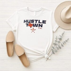 Houston Astros Hustle Town Map 2025 T-Shirt