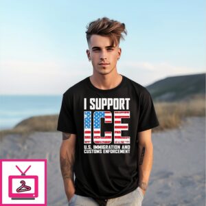 I Support Ice US Immigration And Customs Enforcement T-Shirt