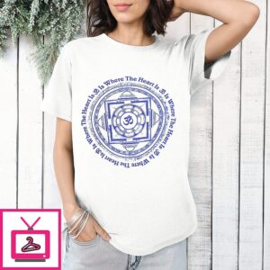 Is Where The Heart Is Logo T-Shirt