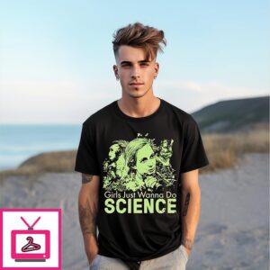 Jane Goodall Girls Just Wanna Do Science T-Shirt