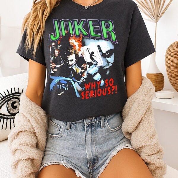 Joker Why Do Serious Halloween 2025 Graphic T-Shirt