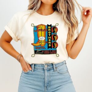 Jonas Brothers Austin Tx October 17 2025 Vintage T-Shirt