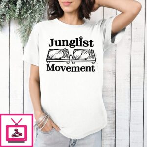 Junglist Movement Turntable Retro T-Shirt