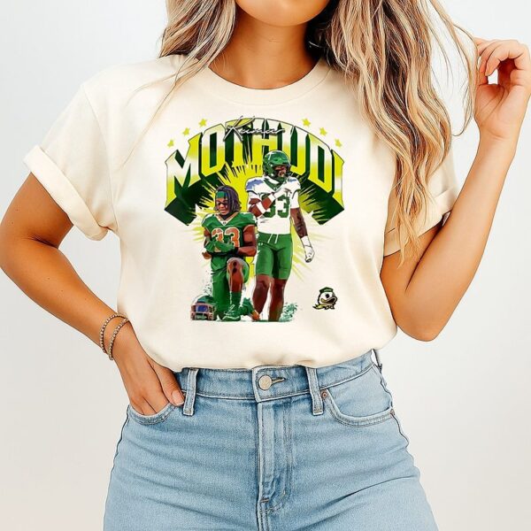 Kamar Mothudi Oregon Football NCAA Player Collage T-Shirt