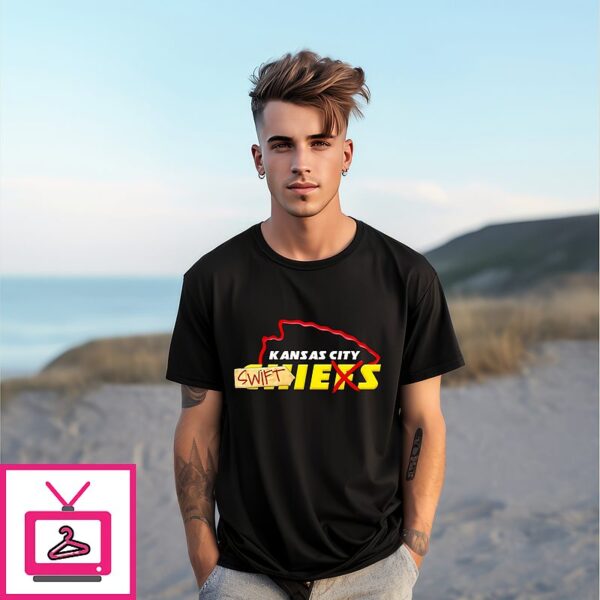 Kansas Chiefs Swift Not Kansas City Chiefs Paint T-Shirt