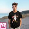 Kelsey Mitchell Superstar Pose Indiana Signature T-Shirt