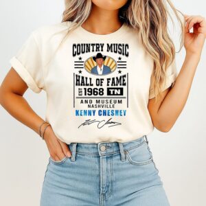 Kenny Chesney 2025 Country Music Hall Of Fame Signature T-Shirt