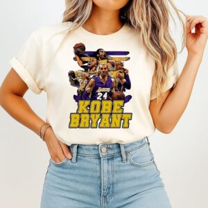 Kobe Bryant Los Angeles Lakers NBA Art T-Shirt