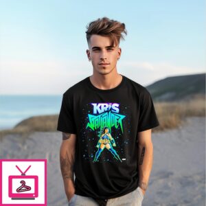 Kris Statlander Star Warrior Aew Cartoon T-Shirt Kris Statlander Star Warrior Aew Cartoon T-Shirt