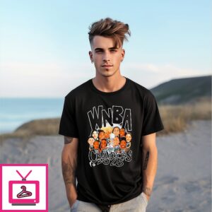 Las Vegas Aces 2025 Wnba Champions Caricature T-Shirt