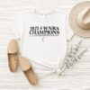 Las Vegas Aces 2025 Wnba Finals Champions 2 Sided T-Shirt