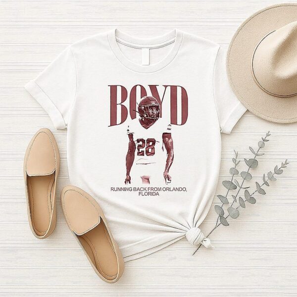 Latravious Boyd Running Back From Orlando Florida Vintage T-Shirt