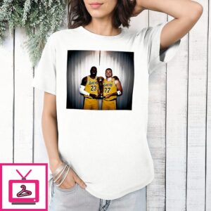 Lebron James And Luka Dončić Trophy June 2026 Photo T-Shirt