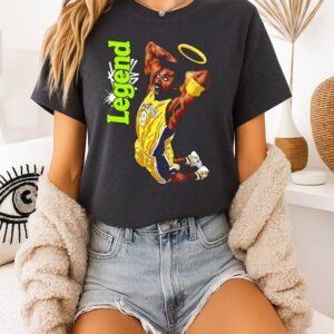 Legend Kobe Bryant Black Mamba Art T-Shirt