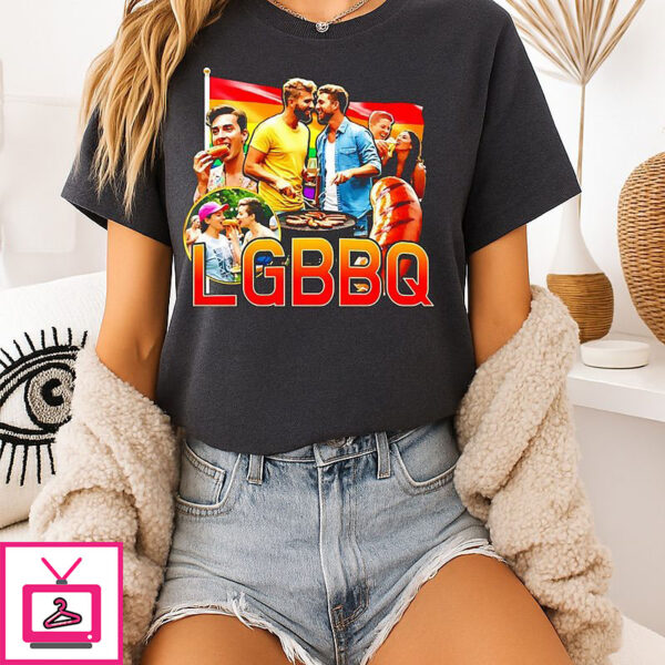 Lgbbq Pride Bbq Graphic T-Shirt