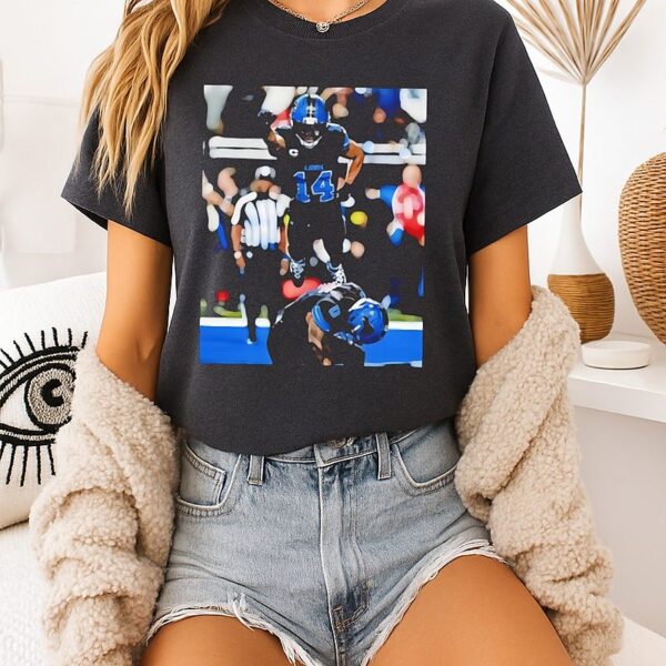 Lions Amon-Ra St. Brown Leap T-Shirt
