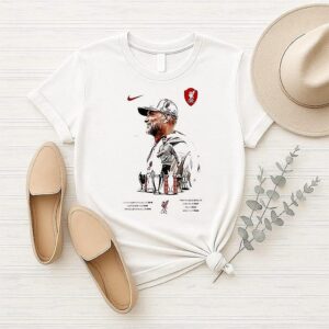 Liverpool Fc X Jürgen Klopp 10th Anniversary T-Shirt