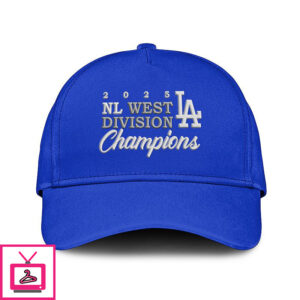 Los Angeles Dodgers 2025 Nl West Division Champions Hat