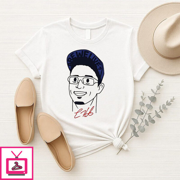 Los Angeles Dodgers Kike Hernandez Are We Live T-Shirt