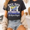 Los Angeles Dodgers National League Champions Back 2 Back T-Shirt