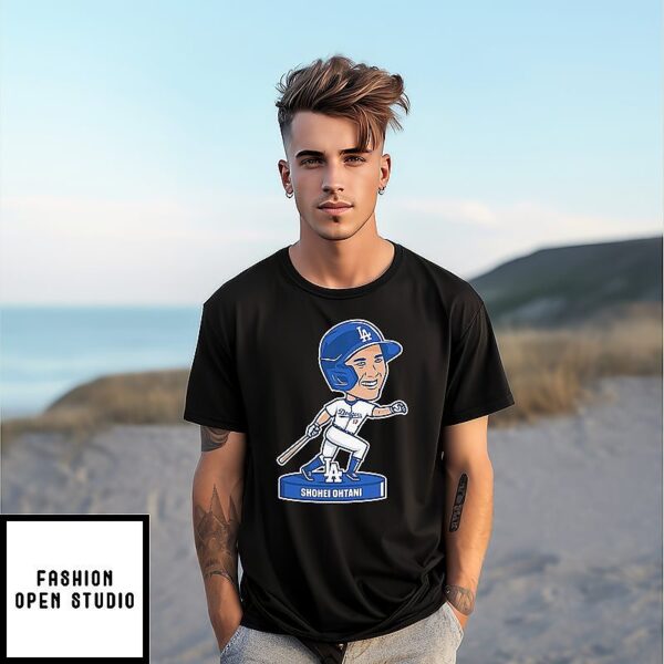 Los Angeles Dodgers Shohei Ohtani Bobblehead T-Shirt