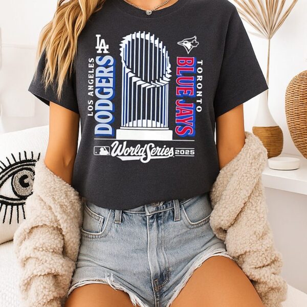 Los Angeles Dodgers Vs. Toronto Blue Jays Change Up Matchup T-Shirt