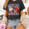 Maryland Terrapins Vs Nebraska Cornhuskers Big Ten Showdown 2025 T-Shirt