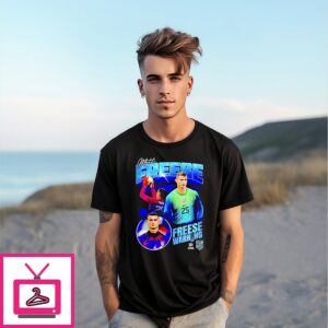 Matt Freese Warning Usmnt Player Collage T-Shirt