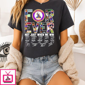 Melbourne Storm Forever Not Just When We Win Signatures T-Shirt